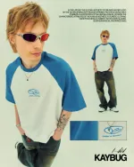 Футболка Called a Garment Kaybug Blue