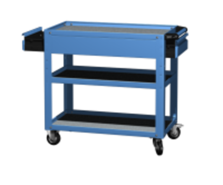 Тележка инструментальная 3 полки и 2 выдвижных ящика 02.232 Ferrum