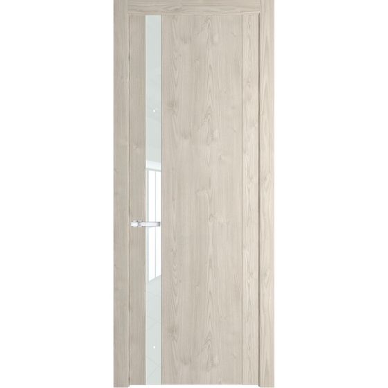 Межкомнатная дверь Profil Doors 1.2N каштан светлый стекло белый лак