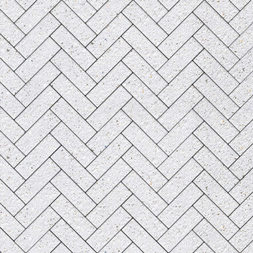 ТРОТУАРНАЯ ПЛИТКА ПАРКЕТ - Б.4.П.6 СТОУНМИКС БЕЛЫЙ