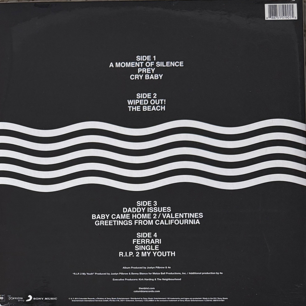 Виниловая пластинка The Neighbourhood – Wiped Out! 2LP