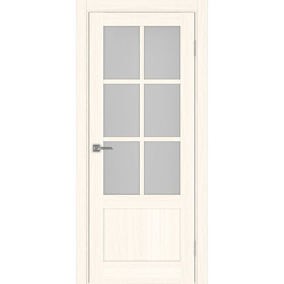 Цена на Межкомнатная дверь экошпон Турин 541ПФ.2221 ясень светлый остеклённая Купить Межкомнатная дверь экошпон Турин 541ПФ.2221 ясень светлый остеклённая