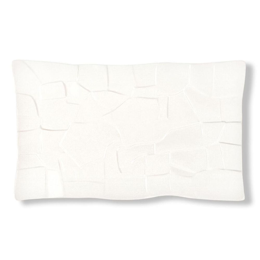 Блюдо прямоугольное 32,5*19,5 см h2 см Texture Style белое фарфор P.L. Proff Cuisine [4]