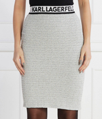 Юбка boucle knit Karl Lagerfeld - серый(235W1204)