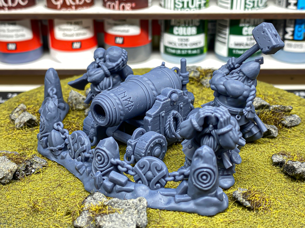 Dwarf Artillery Set
