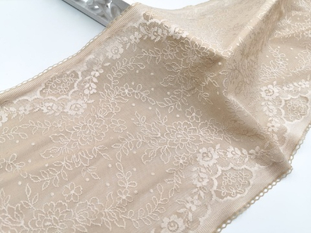 Эластичное кружево, 21см, телесное (Арт: EK-2754), м