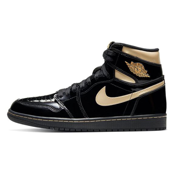 Jordan Air Jordan 1 High Og &quot;Black Gold&quot;