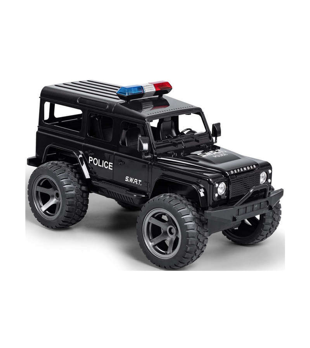 Радиоуправляемая машина Double Eagle Land Rover Defender 110 SWAT Police 4WD 2.4G 1/14 RTR