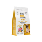Корм для собак сухой BRIT CARE Mini с индейкой для щенков и беременных и кормящих собак мини пород Puppy&Junior.Healthy Growth 0.4кг