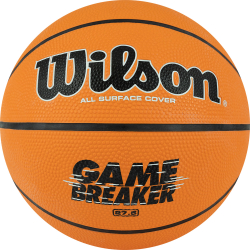 Мяч баскетбольный WILSON GAMEBREAKER BSKT OR, WTB0050XB5, размер 5