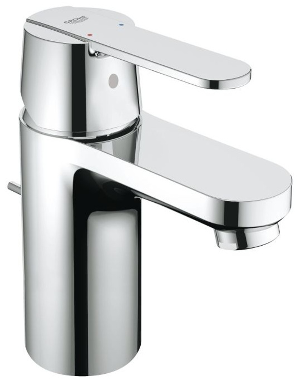 Смеситель на раковину однорычажный GROHE Get, хром, донный клапан 32883000