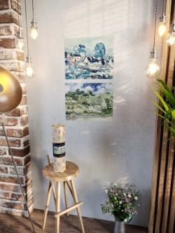 Картины-наклейки на стену для декора интерьерные №32