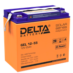 Аккумуляторные батареи DELTA GEL 12-55