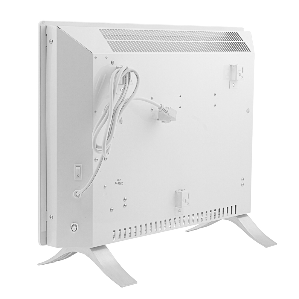 Конвектор электрический OptiPrime-1500, Wi-Fi, тачскрин, цифровой термостат, 1500 Вт Denzel
