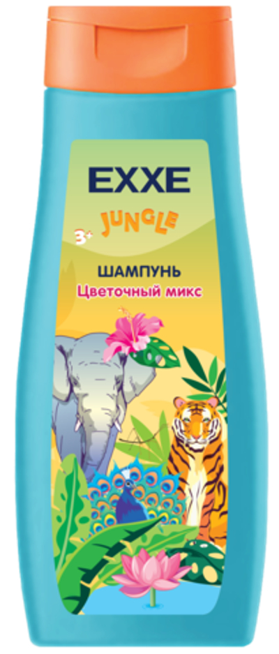 EXXE Великая страна детский шампунь Цветочный микс 400 мл.