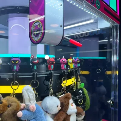 Призовой автомат прищепка «Неоновый захват»