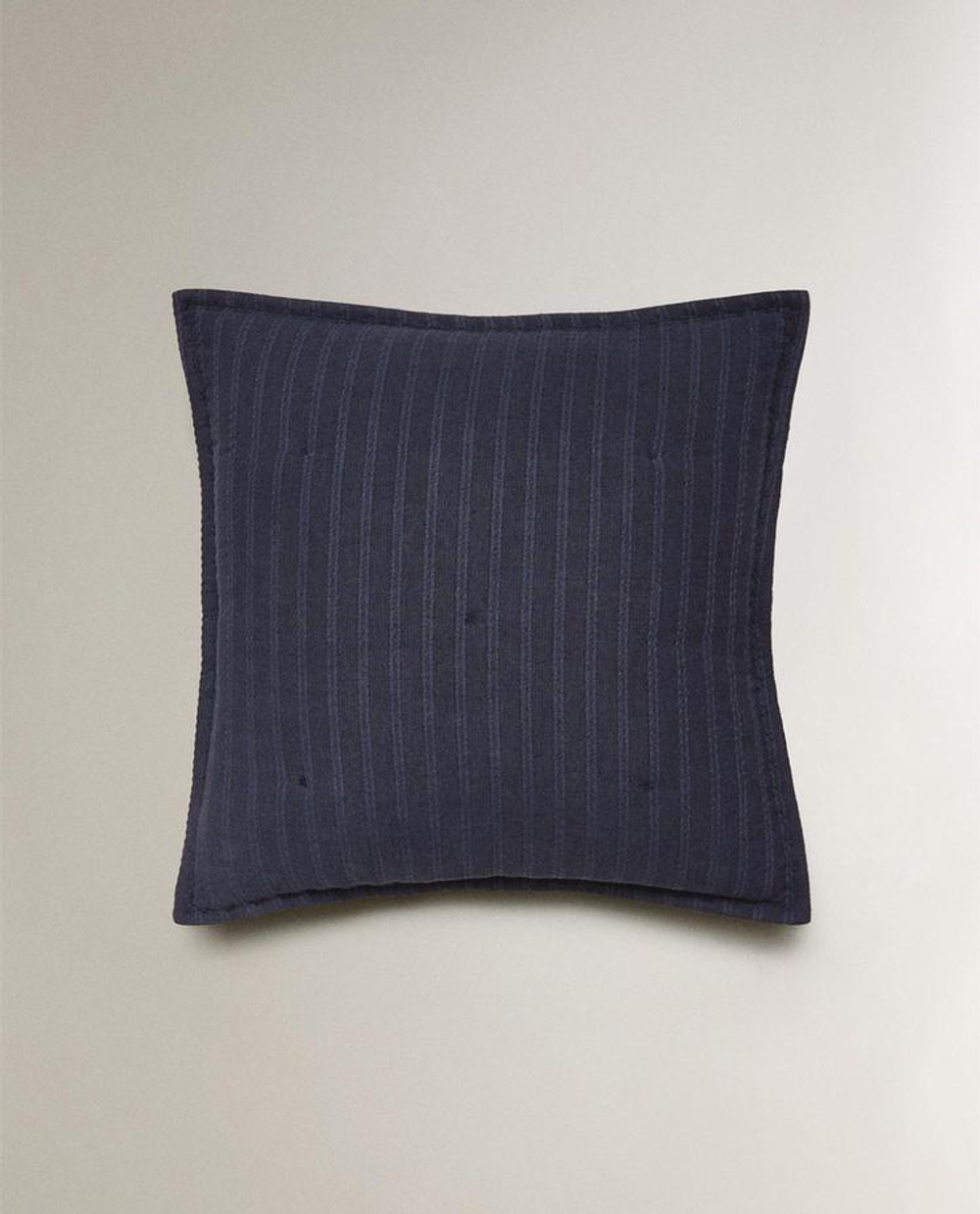 ZARA HOME ДЕТСКАЯ ПОДУШКА В ПОЛОСКУ, СИНИЙ