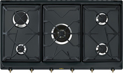Газовая варочная панель Smeg SRV 896 AOGH