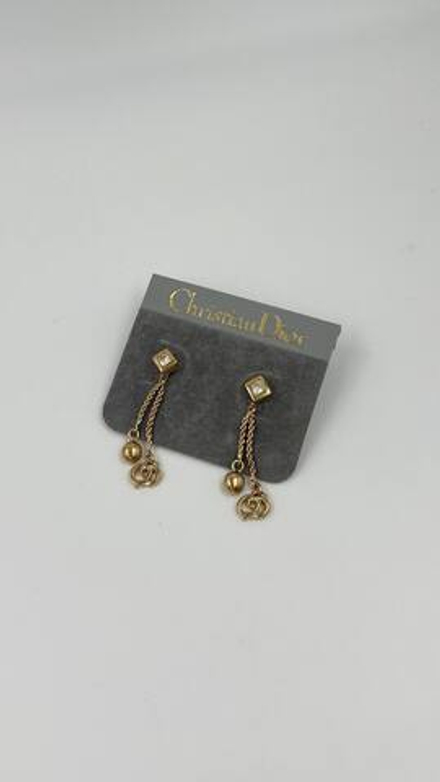 Серьги с подвесками Christian Dior