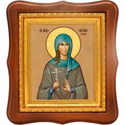 Наталия Сундукова святая мученица. Икона на холсте.