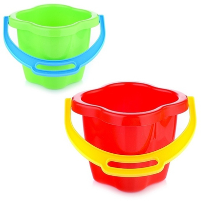 Ведро цветок среднее 1л 01249