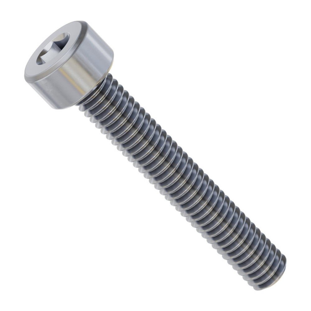 M4 x 0.7mm Zinc-Plated Socket Head Screw (25mm Length) - 25 Pack