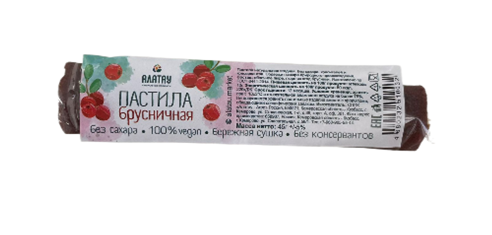Пастила Брусничная 45 г.