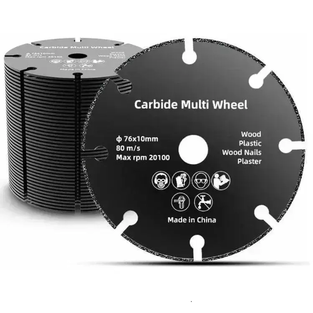 Диск карбидный для мини УШМ 76*10мм