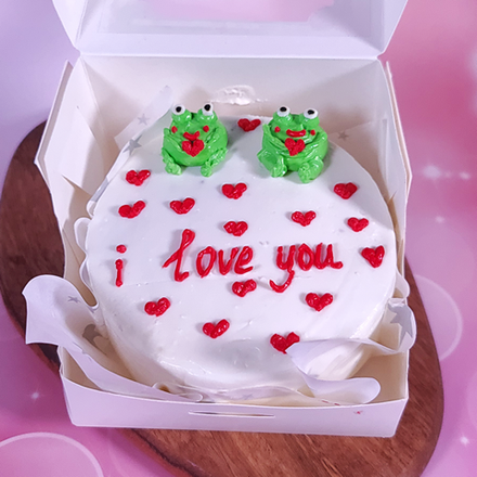 Бенто торт "Лягушата"