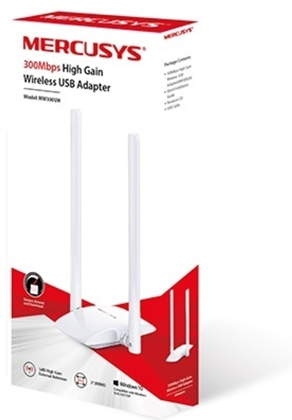 Wi-Fi адаптер Mercusys MW300UH