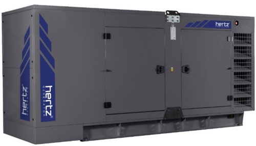 Дизельный генератор Hertz HG 341 PC в кожухе