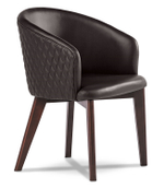 Кресло для конференций Руан Д / ножки дерево