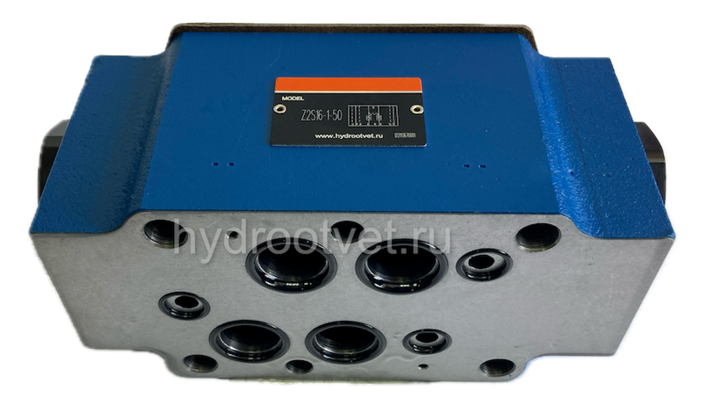 Z2S16A-1-50 - Гидрозамок модульного монтажа Ду16 в канале A