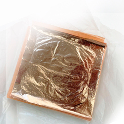 Классическая поталь медь  14х14 100 листов (2кв.м.)