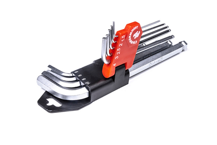 Набор угловых ключей шестигранных, 9шт Станкоимпорт