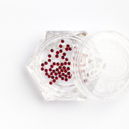 1130 Стразы стеклянные Siam SS3 (1,3 мм) 100 шт