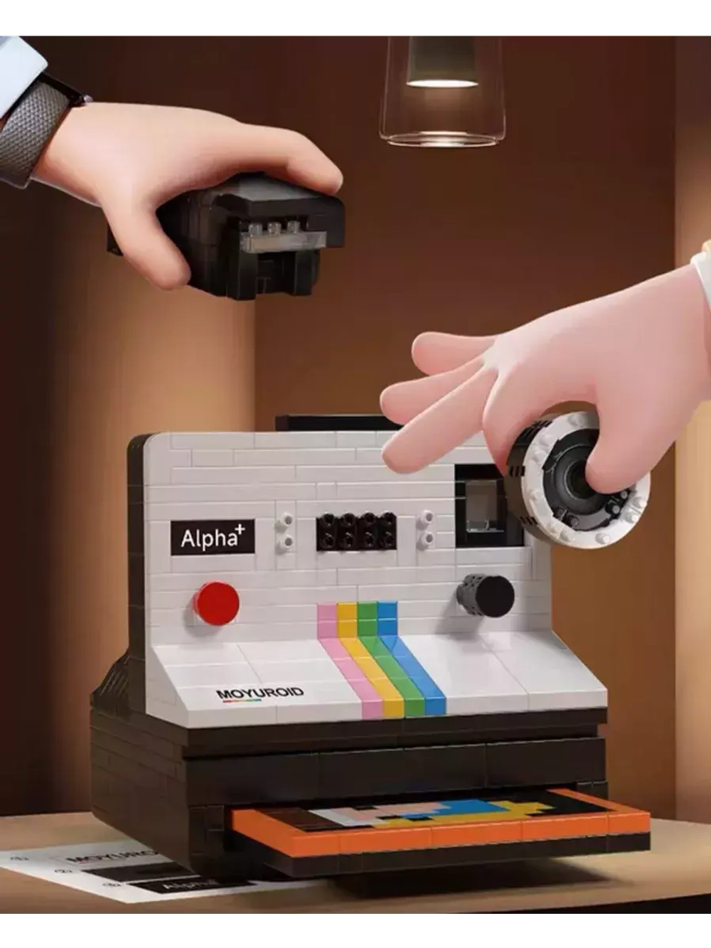 Конструктор Камера Полароид 802 детали