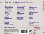 Depeche Mode / The Best Of Depeche Mode, Volume 1 (CD+DVD)