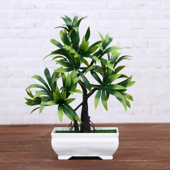 Бонсай в горшке &quot;Деревце яркое&quot; 10х20 см, микс