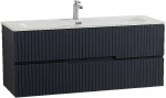 Тумба с раковиной Cezares DUET-N 120 DUET-N-1200-2C-SO-GR-P графит