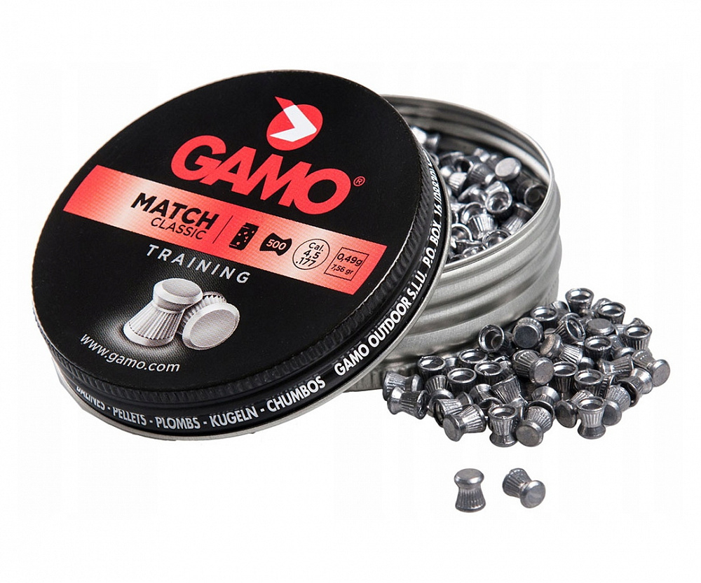 Пули пневматические Gamo Match 4.5 мм (500 шт) 6320034-IP