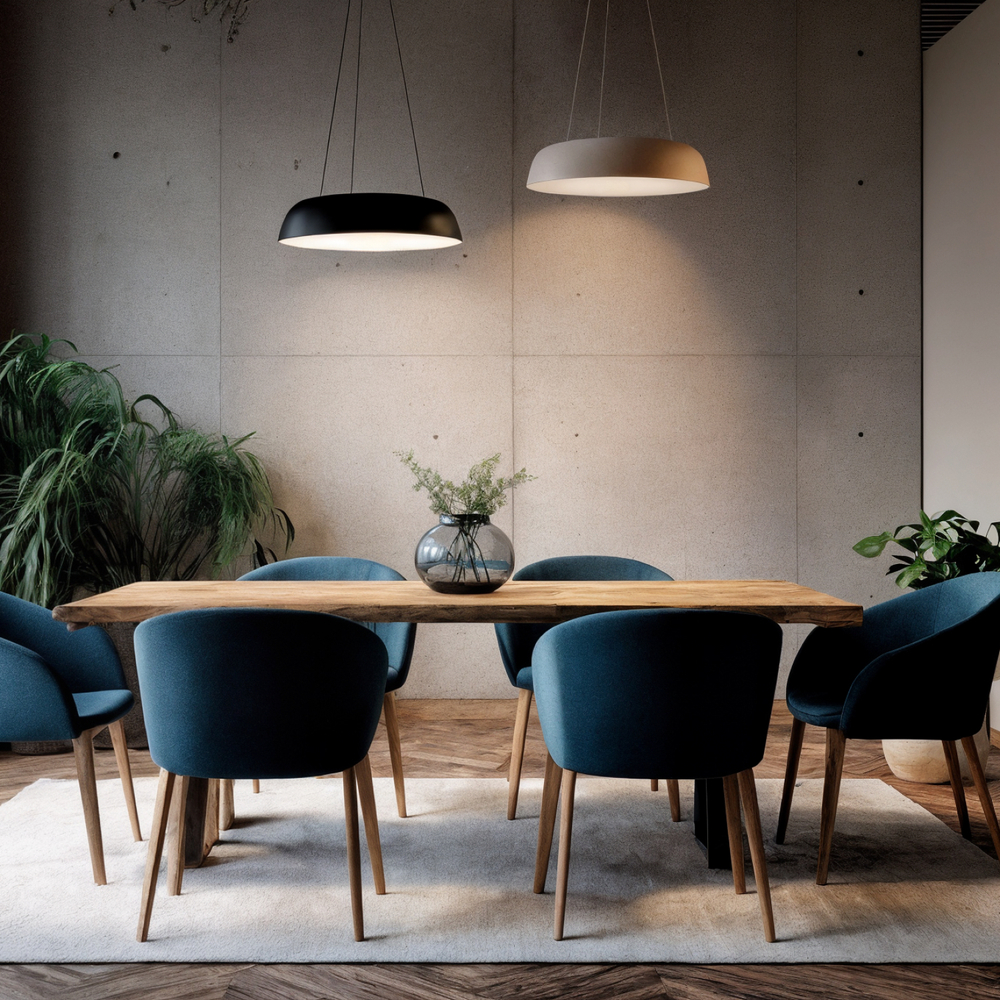 Cветильник подвесной TORION, 70Вт LED, ?630x1500 мм, 3000–6000K, алюминий, акрил, белый