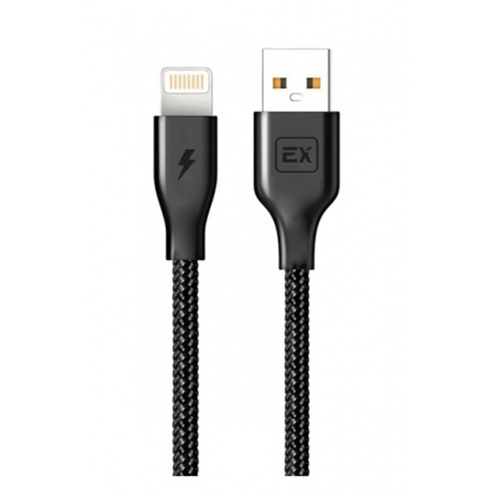 Кабель USB microUSB/8 Pin/Type-C чёрный 1,2м Exployd EX-K-646