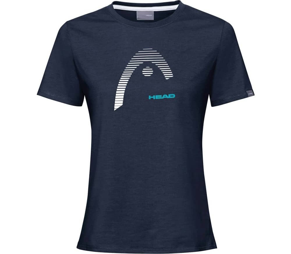 Футболка для мальчика теннисная Head Club Carl T-Shirt JR - dark blue