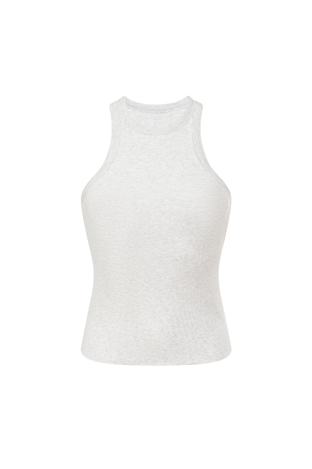 Майка с глубокой проймой AVRORA Светло-серый меланж