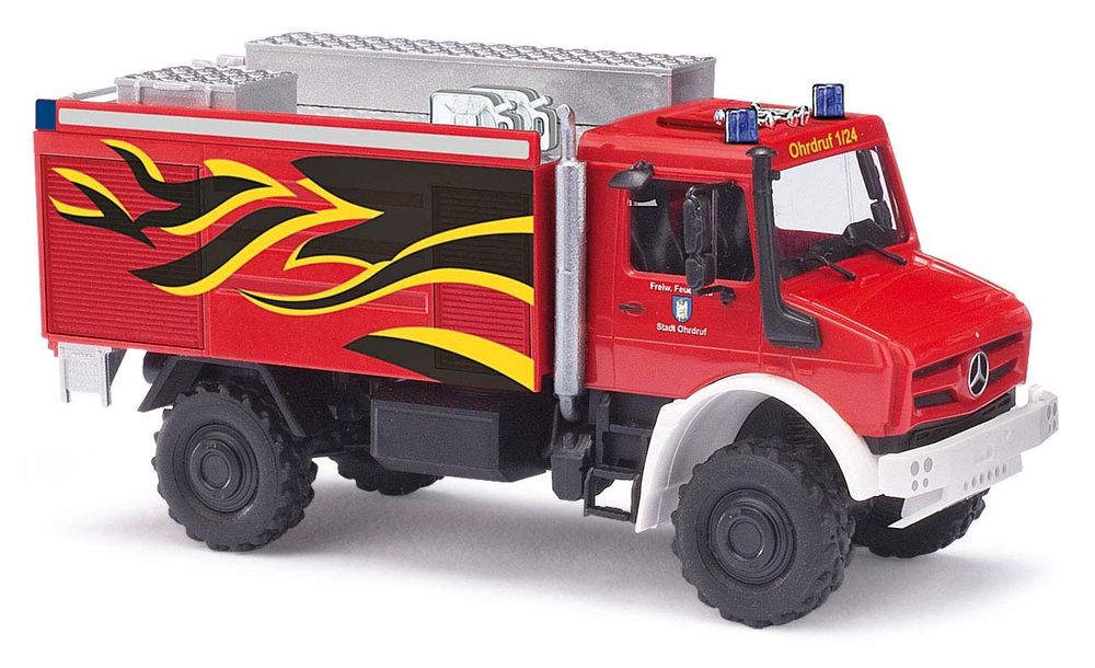 Грузовик MB Unimog U 5023 Пожарная служба (H0, 1:87)