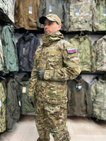 Костюм тактический Rescuer Мультикам (RipStop, MOLLE, демисезон)