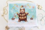 Набор для вышивания нитками МП Студия, Скоро Праздник, 20х25 см