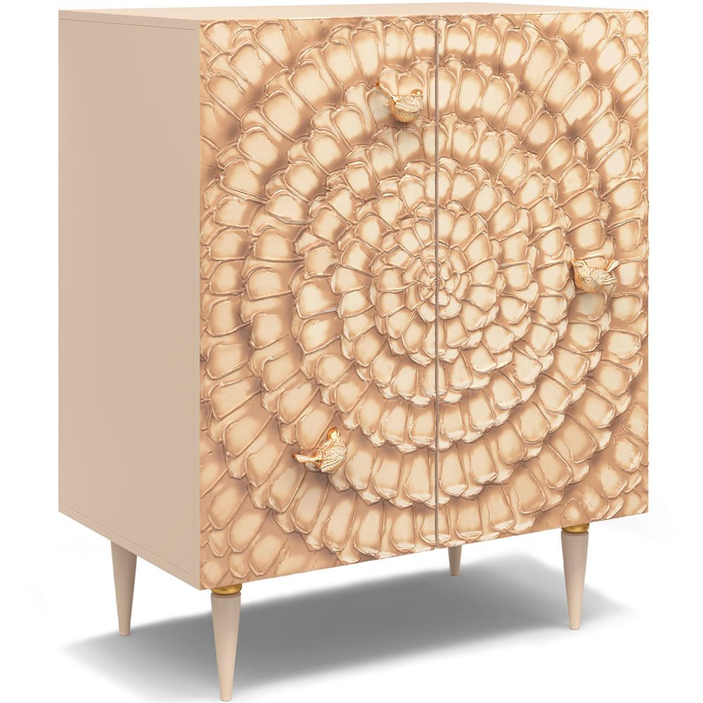 Комод Терра Классик с 2 полками Айвори