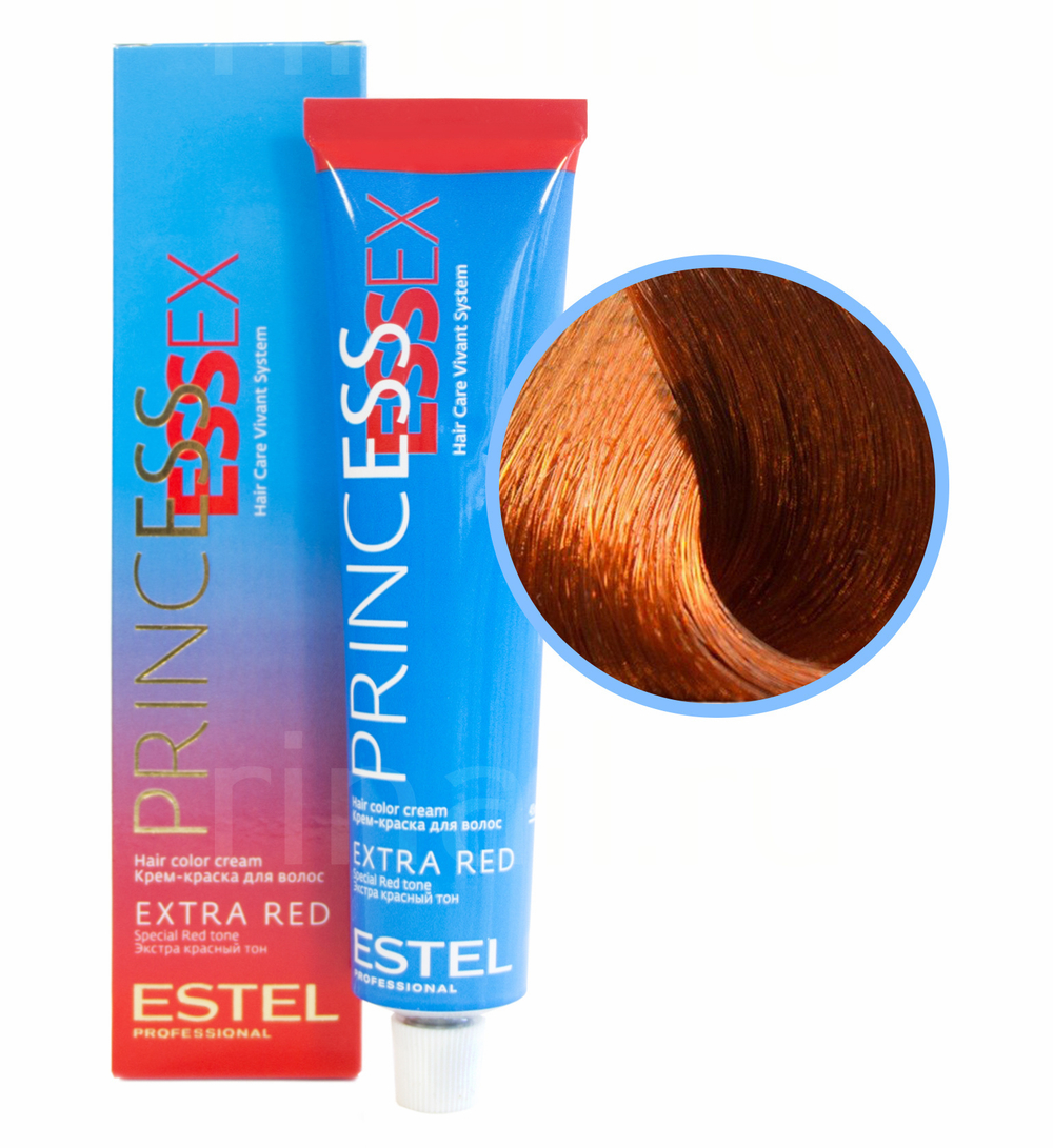 77/43 Эффектная румба Estel крем-краска ESSEX PRINCESS Extra Red